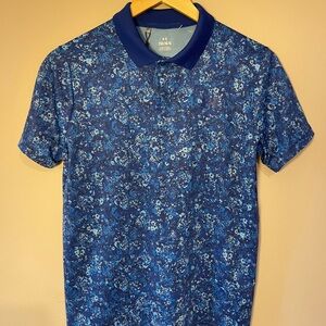 Under Armour Boy’s Patterned Blue Polo